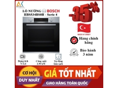 LÒ NƯỚNG BOSCH SERIE 4 HBS534BS0B - Germany