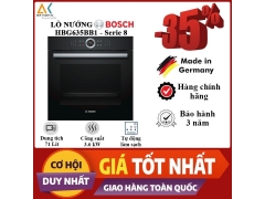 LÒ NƯỚNG BOSCH HBG635BB1 serie 6 - Germany