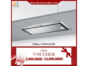 Máy Hút Mùi Âm Tủ MALLOCA  VISSO-K7205 - Made in Trung Quốc