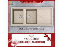 Chậu rửa Malloca BIANCO K-50062 (Nano)