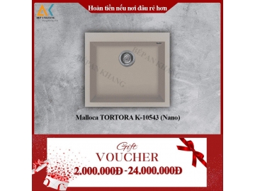 Chậu rửa Malloca TORTORA K-10543 (Nano)