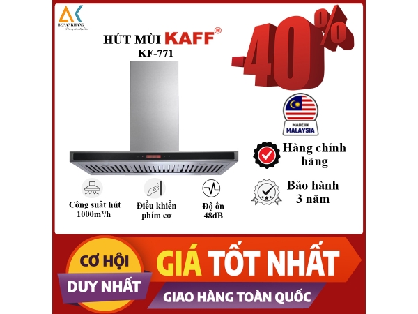 Máy Hút Mùi Độc Lập KAFF KF-771 - Made in Germany 