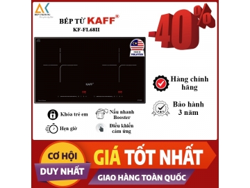 Bếp từ 2 vùng nấu Kaff KF-FL68II New Plus - Made in Malaysia 