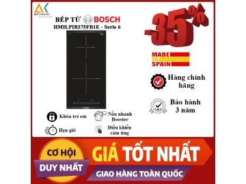 Bếp từ 2 vùng dạng Domino PIB375FB1E Seri 6 - Made In Spain