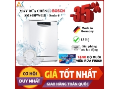 Máy rửa chén độc lập Bosch SMS68PW01E