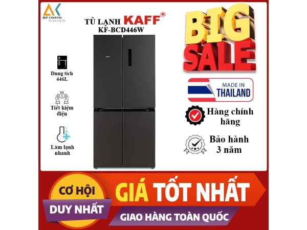 Tủ Lạnh Side By Side Dạng Multi Door KAFF KF-BCD446W - Made in Germany