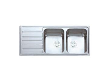 Chậu rửa bát Konox European sink Premium KS11650 2B – Bàn trái