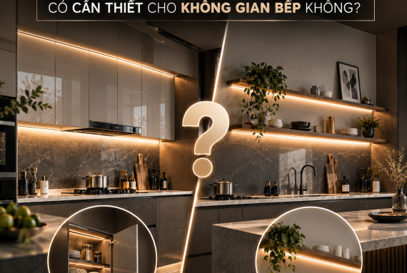 Tủ Bếp Trên Có Cần Thiết Cho Không Gian Bếp Không?