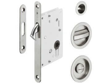 Thân khoá Hafele Cho cửa trượt có móc khóa Startec phòng tắm/nhà vệ sinh 911.26.523