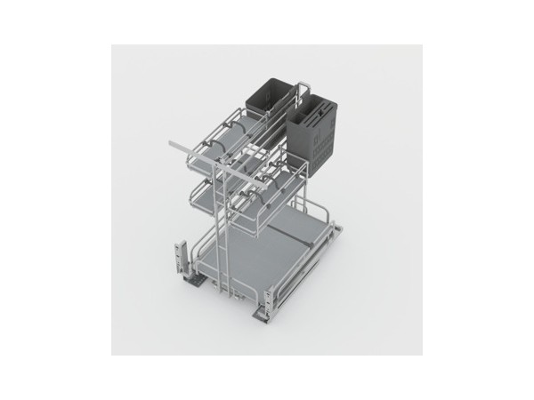 Kệ gia vị tủ dưới Hafele Omero multi 300 mm 595.00.803