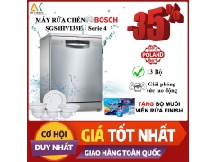 MÁY RỬA BÁT BOSCH SGS4HVI33E