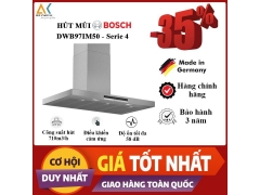 Máy hút khử mùi áp tường Bosch Serie 4 DWB97IM50 