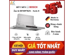 Máy Hút Mùi Âm Tủ DFS097K51 Series 8 - Made in Spain