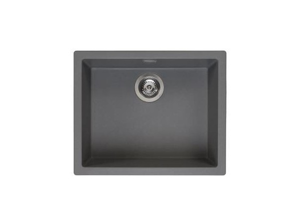 Chậu Rửa Bát Đá 1 Hộc AMSTERDAM 50 XÁM HMH.R30851 - Nhập Hà Lan