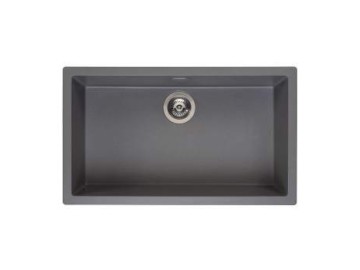 Chậu Rửa Bát Đá 1 Hộc AMSTERDAM 72 XÁM HMH.R30899 - Nhập Hà Lan