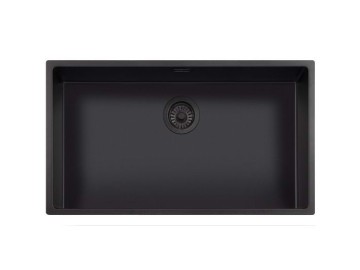 Chậu Rửa Bát 1 Hố New York 72x40 Mạ Đen HMH.R34996 - Nhập Hà Lan