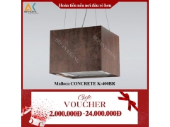 Máy Hút Mùi Malloca CONCRETE K-400BR