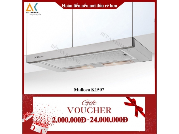 Máy Hút Mùi Âm Tủ MALLOCA K1507 - Made in Trung Quốc