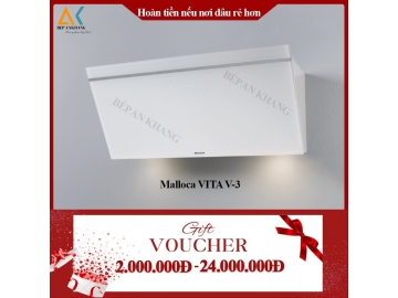 Máy Hút Mùi Áp Tường MALLOCA  VITA V-3 - Made in Trung Quốc