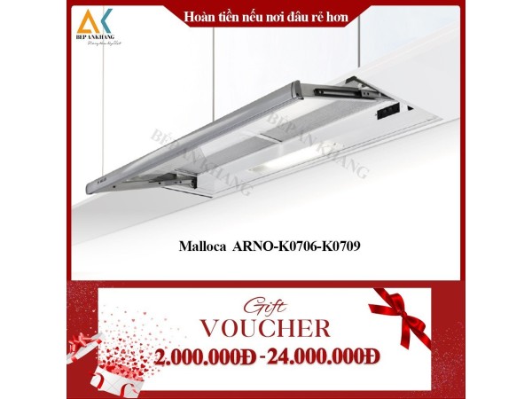 Máy Hút Mùi Âm Tủ MALLOCA ARNO-K0709 - Made in Trung Quốc