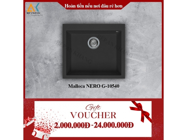 Chậu rửa Malloca NERO G-10540