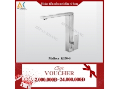 Vòi Rửa Chén 2 Nguồn Nóng Lạnh Malloca K130-S - Inox 304 Tạo Bọt Và Chống Văn Nước