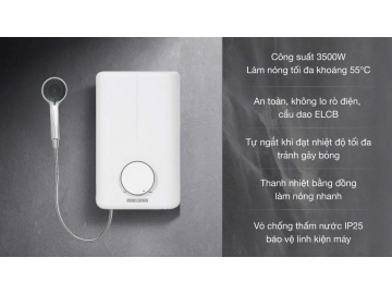 Máy nước nóng trực tiếp Stiebel Eltron 3500W DE 35 EC