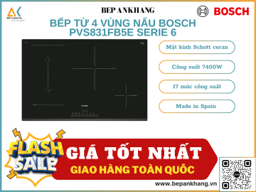Bếp từ 4 vùng nấu Bosch HMH.PVS831FB5E - Made in Spain