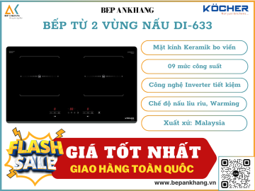 Bếp từ Kocher DI-633 - Lắp ráp Việt Nam