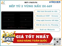 Bếp từ Kocher DI-669 - Made in Malaysia