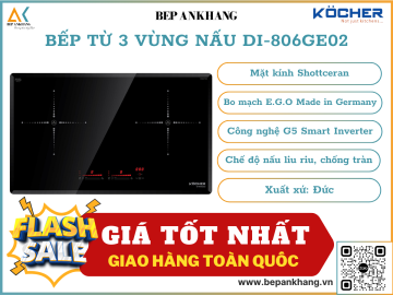 Bếp từ đôi Kocher DI-806GE02 - Made in Germany 