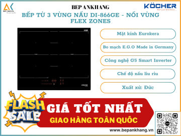 Bếp từ đôi Kocher DI-866GE - Made in Gemany