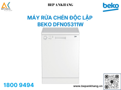 Máy rửa chén độc lập Beko DFN05311W - Nhập khẩu Thổ Nhĩ Kỳ