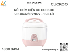 Nồi Cơm Điện CUCKOO 1.08L (CR-0632/IPVNCV) - Màu Hồng 