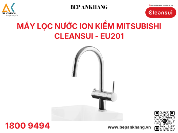 Máy Lọc Nước tích hợp 3 chế độ nước nóng/lạnh - nước lọc Mitsubishi Cleansui EU201 - Japan