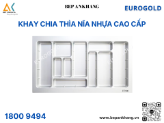 Khay chia thìa dĩa nhựa cao cấp ETW900 (ETC900W) – Eurogold - MÀU TRẮNG