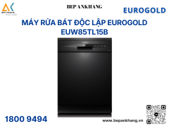 Máy rửa chén lắp âm hoặc độc lập Eurogold EUW86TL16BT - Made in ThaiLand