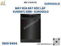 Máy rửa bát độc lập âm tủ EUW88TL15BB – Eurogold