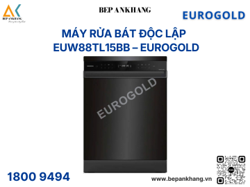 Máy rửa bát độc lập âm tủ EUW88TL15BB – Eurogold