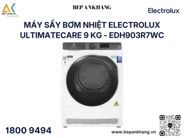 Máy sấy bơm nhiệt Electrolux UltimateCare 9 kg - EDH903R7WC