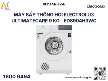 Máy sấy thông hơi Electrolux UltimateCare 9 kg EDS904H3WC 