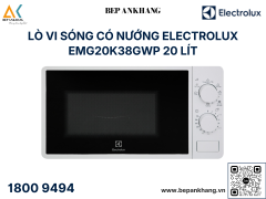 Lò vi sóng có nướng Electrolux EMG20K38GWP 20 lít 