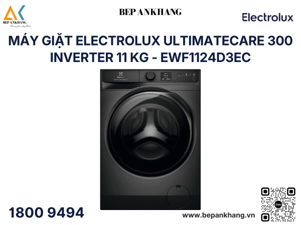 Máy giặt Electrolux UltimateCare 300 Inverter 11 kg - EWF1124D3EC
