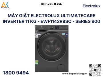 Máy giặt cửa ngang Electrolux 11kg UltimateCare 900 EWF1142R9SC - Xám đen 