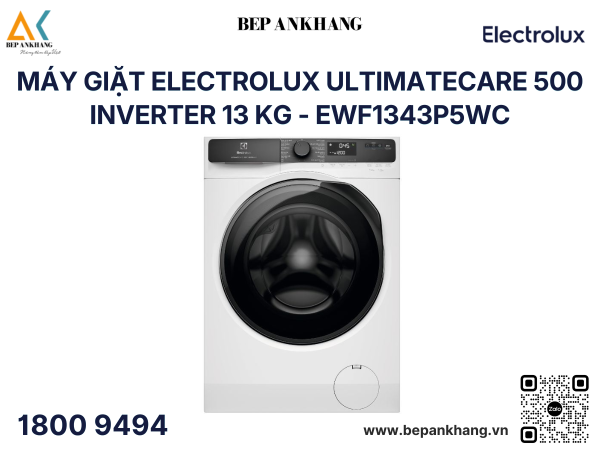 Máy giặt Electrolux UltimateCare 500 Inverter 13 kg - EWF1343P5WC