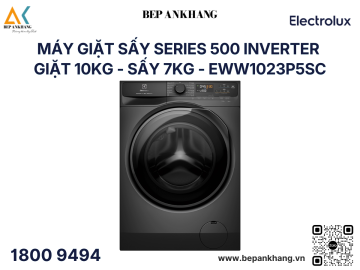 Máy giặt sấy Series 500 Inverter giặt 10kg - sấy 7kg - EWW1023P5SC