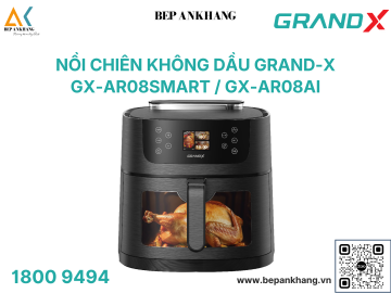 Nồi chiên không dầu GrandX GX-AR08Smart