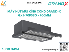 Hút mùi âm tủ Grand X GX H70F58G - Made in Malaysia