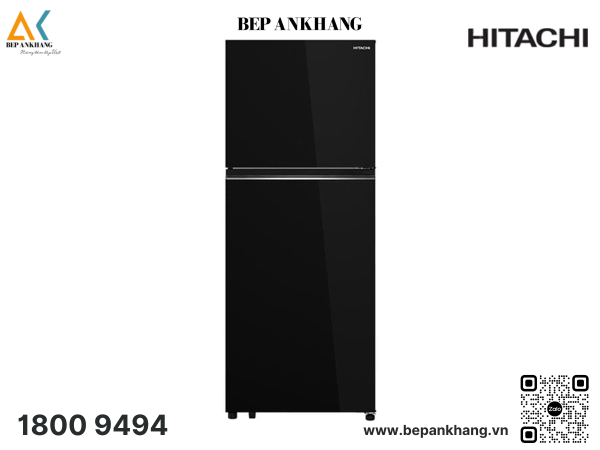 Tủ lạnh Hitachi Inverter 374 lít - HRTN6408SAGBKVN
