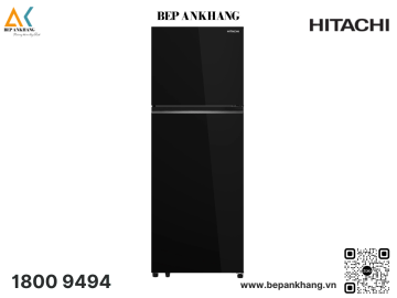 Tủ lạnh Hitachi Inverter 409 lít HRTN6443SAGBKVN